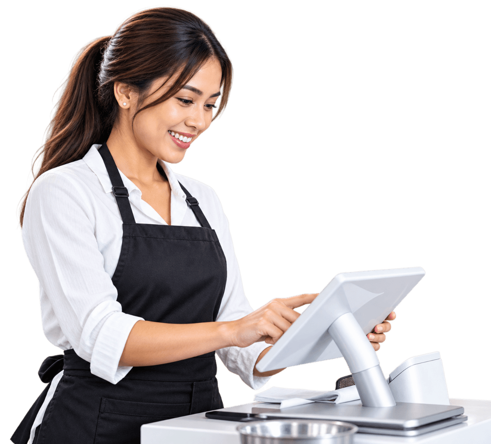 Shop assistant using VerityPOS
